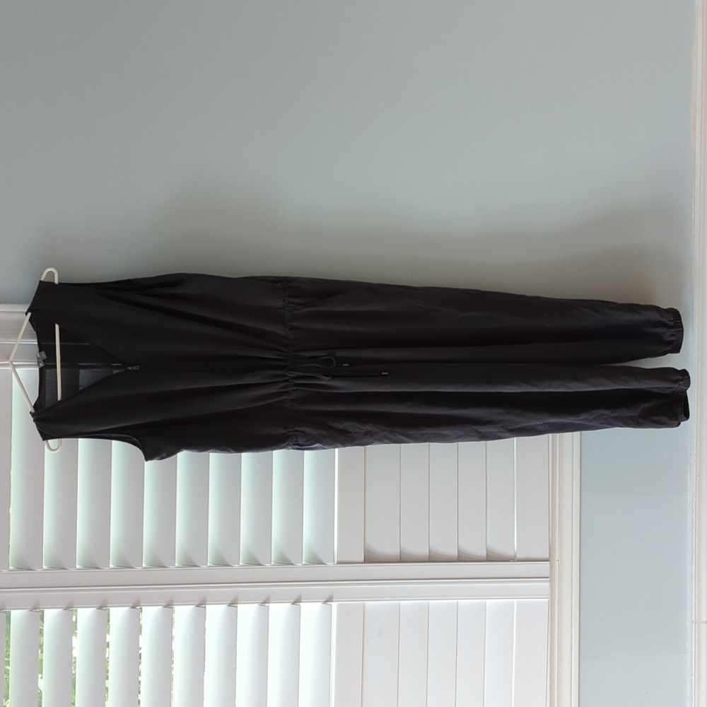 Jumpsuit comfy fake silk